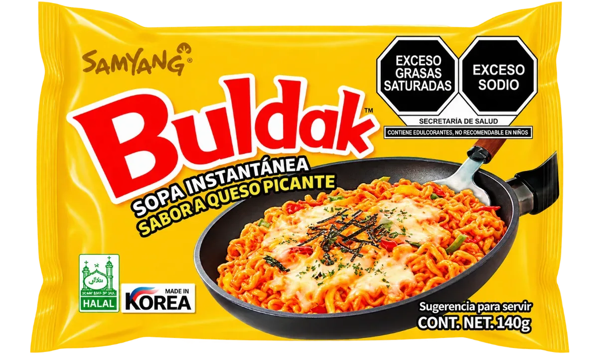 Buldak queso picante