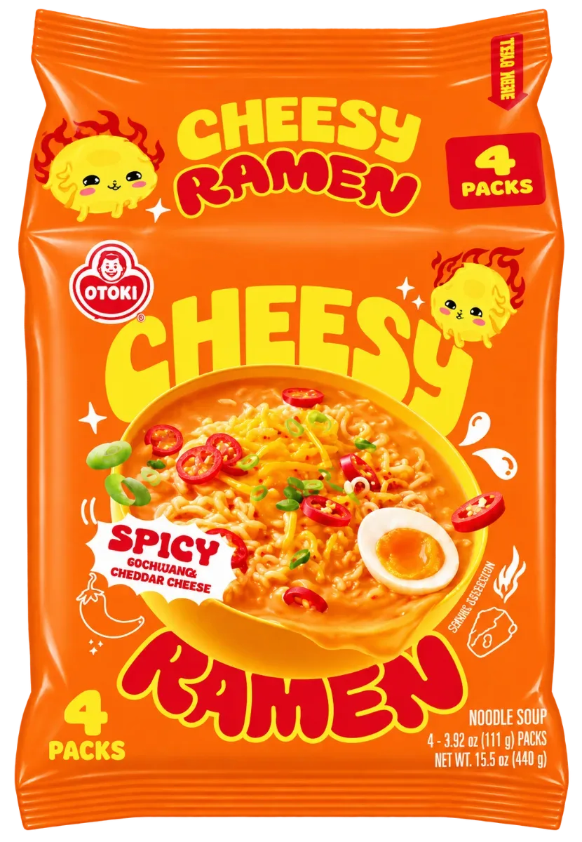 Otoki Stir Fry Cheesy Ramen Spicy