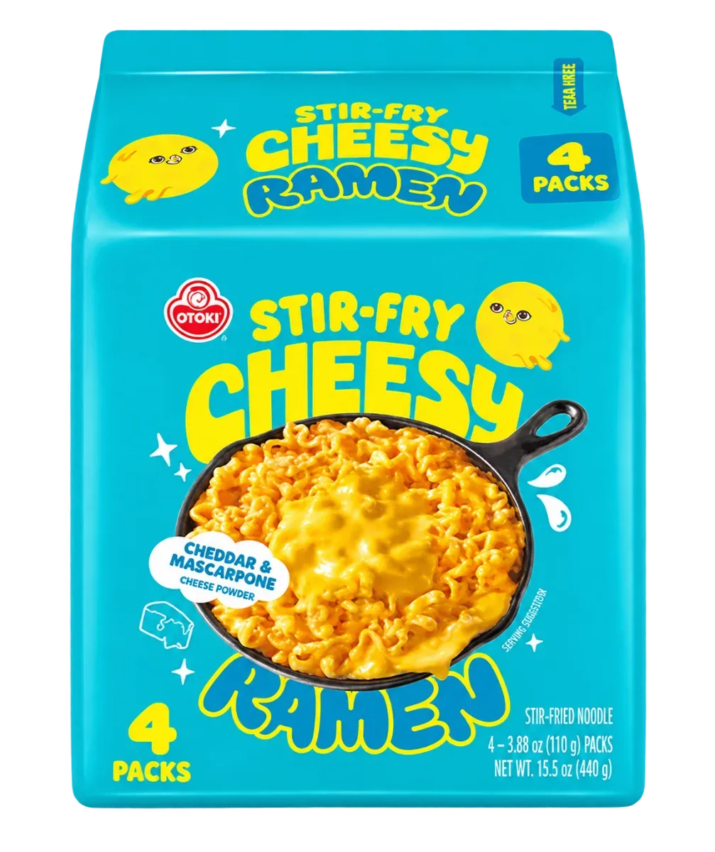 STIR-FRY Cheesy Ramen Cheddar & Mascarpone